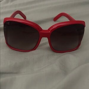 Von Zipper Red Sunglasses Y2K